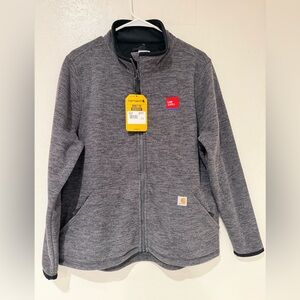 NWT Carhartt Relaxed Fit Full Zip Jacket size L